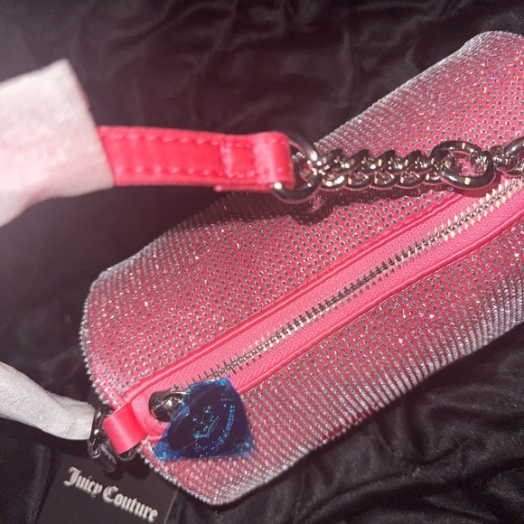 Juicy Couture UK exclusive rhinestone pink purse - Picture 5 of 7